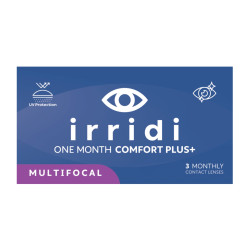 IRRIDI 1MONTH COMFORT PLUS MULTIFOCAL 3PK
