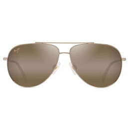 MAUI JIM HAUOLI H665-16B/SHINY LIGHT GOLD WITH ORANGE & YELLOW/BRONZE
