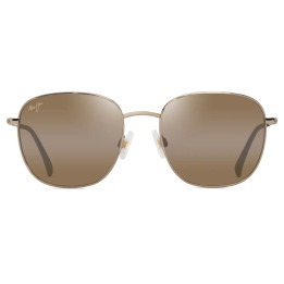 MAUI JIM OLALI ASIAN FIT H657-16A/SHINY LIGHT GOLD WITH GREYISH-GREEN/BRONZE