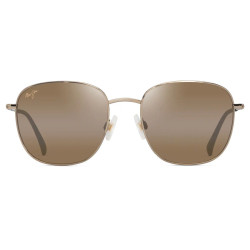 MAUI JIM OLALI ASIAN FIT H657-16A/SHINY LIGHT GOLD WITH GREYISH-GREEN/BRONZE