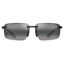 MAUI JIM LAULIMA 626-02/MATTE BLACK/NEUTRAL GREY