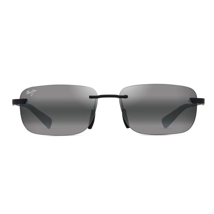 MAUI JIM LANAKILA 624-02/MATTE BLACK WITH GREY/NEUTRAL GREY