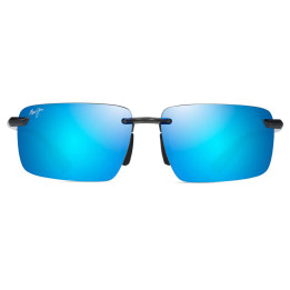 MAUI JIM LAULIMA B626-14/SHINY TRANS DARK GREY/BLUE HAWAII