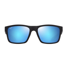 MAUI JIM THE FLATS B897-02B/MATTE BLACK/BLUE/BLUE HAWAII
