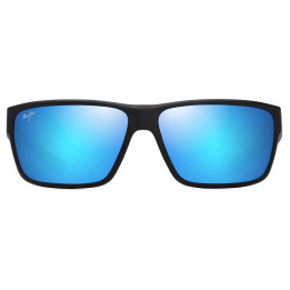 MAUI JIM UILA B661-02/MATTE BLACK/BLUE HAWAII/62