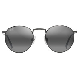 MAUI JIM PUKAUA 667-17A/SHINY DARK RUTHENIUM/NEUTRAL GREY/50