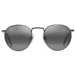 MAUI JIM PUKAUA 667-17A/SHINY DARK RUTHENIUM/NEUTRAL GREY/50