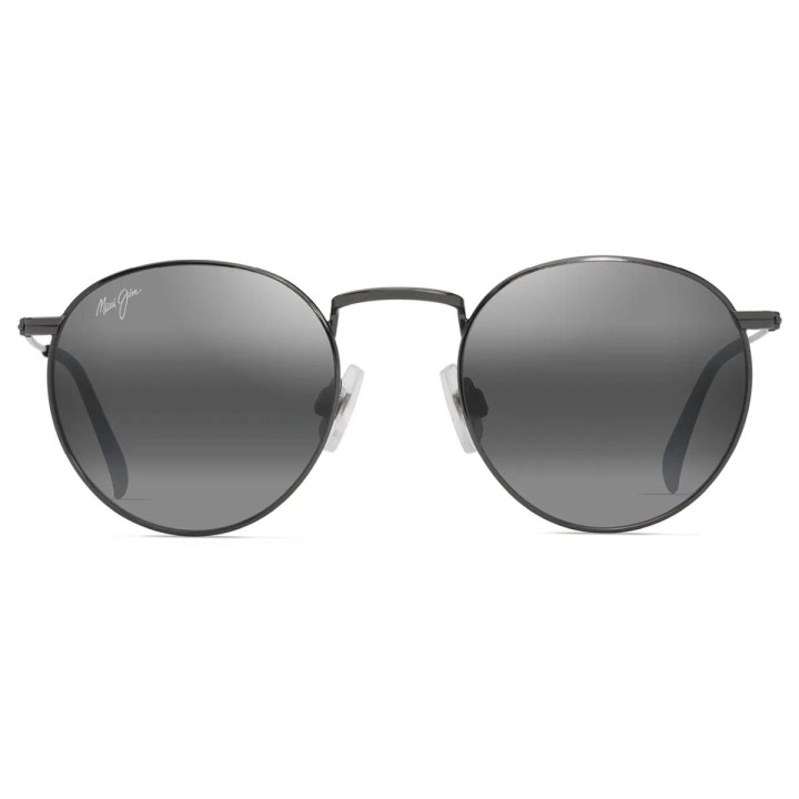 MAUI JIM PUKAUA 667-17A/SHINY DARK RUTHENIUM/NEUTRAL GREY/50