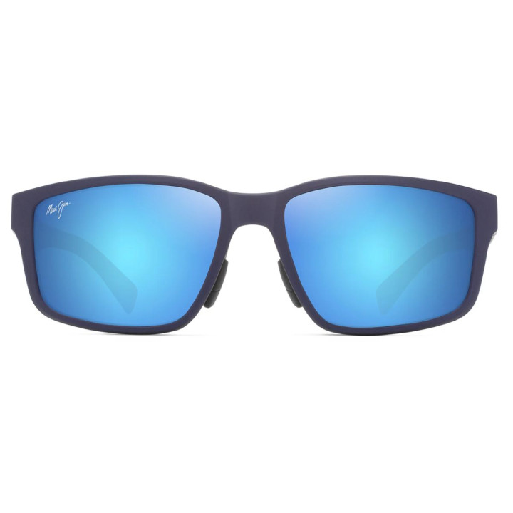 MAUI JIM WALEWAHA AF B686-03/METAL MATTE BLUE/BLUE HAWAII/59