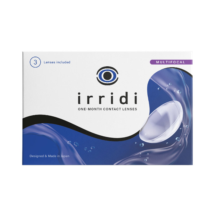 IRRIDI ONE-MONTH MULTIFOCAL 3PK