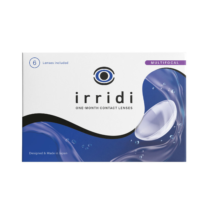 IRRIDI ONE-MONTH MULTIFOCAL 6PK
