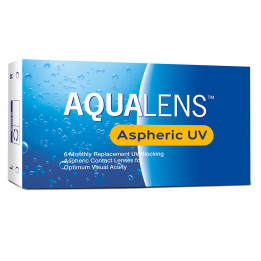 AQUALENS ASPHERIC UV 6PK